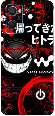 AsSkin Realme 9i Mobile Skin(Ultra Super Red Graffiti With High Matte Finish..,)