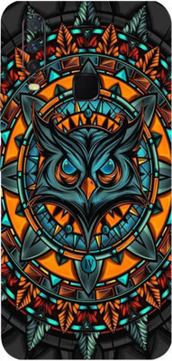 TJ CREATION VIVO Y17, vivo y17, Vivo Y17 Mobile Skin(Ultra Super Mighty Owl Skin With High Matte Finish.)