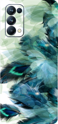 AsSkin Oppo Reno 5 Pro, oppo reno 5 pro Mobile Skin(Ultra Super Pankh With High Matte Finish..,)