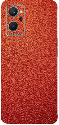 Jeeva Creation Realme 9i, realme 9i Mobile Skin(Ultra Super Red Leather Skin With High Matte Finish.,)