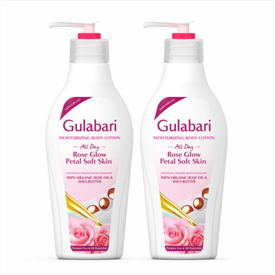 Dabur Gulabari Moisturizing Body Lotion ( 200ml *2)