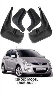nawani genuine parts Front Mud Guard, Rear Mud Guard For HYUNDAI i20 2009, 2010(Black)