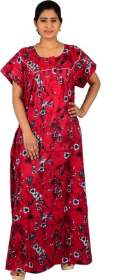 OSF Women Nighty(Red)