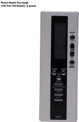 BLIKSEM LE131 VOLTAS BLUE STAR KELVINATOR FOR Split AC /Window AC Please Match The OLD Image Remote Controller(White)