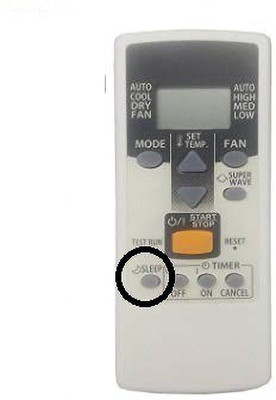 BLIKSEM AR-RCD2E OGENRAL LE125 FOR Split AC /Window AC Please Match The OLD Image Remote Controller(White)
