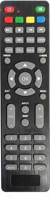 BhalTech ED102F-09 LCD Smart TV Universal Compatible for Feltron LED LCD All Non Branded/Local/Chinese Remote Controller(Black)