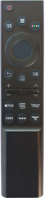 LipiWorld Smart TV Remote with Netflix Zee5 Function (Without Voice) for  Samsung Remote Controller(Black)
