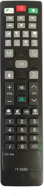 BhalTech IT-3250 LED394 Led LCD Smart TV Universal Compatible for  Amstrad Remote Controller(Black)