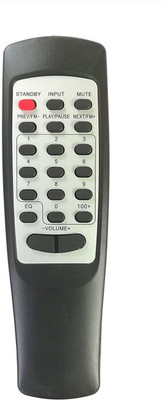 BhalTech Home Theater System Compatible for  Zebronics Remote Controller(Black)