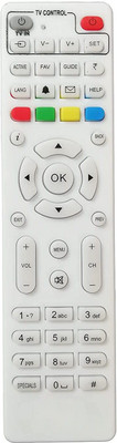 BhalTech Set Top Box Compatible with  D2H Videocon Remote Controller(White)