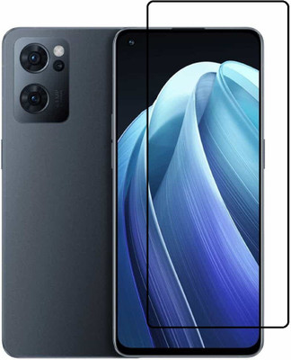 Caseline Edge To Edge Tempered Glass for Oppo Reno 7 5G, Reno 7 5G, Reno 7(Pack of 1)
