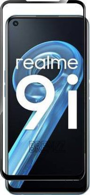 mellow Edge To Edge Tempered Glass for Realme 9i(Pack of 1)