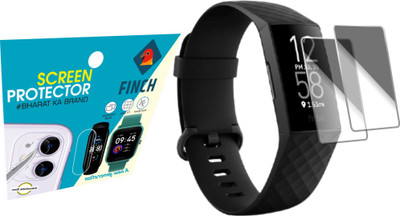 FINCH Screen Guard for FITBIT CHARGE 4 SMART WATCH(Pack of 2)
