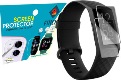 FINCH Screen Guard for FITBIT CHARGE 4 SMART WATCH(Pack of 2)