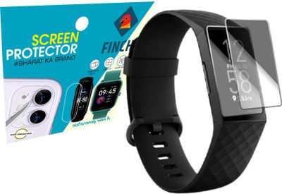 FINCH Screen Guard for FITBIT CHARGE 4 SMART WATCH(Pack of 2)