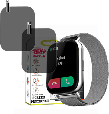 daffin Screen Guard for ZEBRONICS ZEB-FIT7220CH SMARTWATCH SCREEN GUARD(Pack of 2)