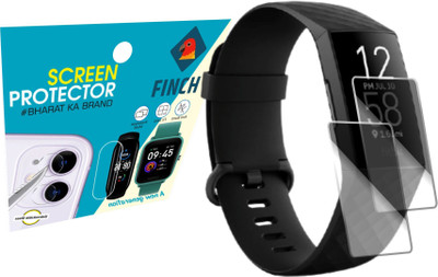 FINCH Screen Guard for FITBIT CHARGE 4 SMART WATCH(Pack of 2)