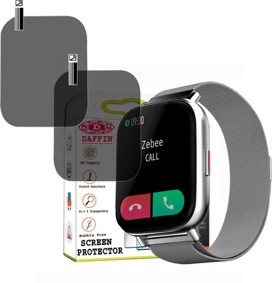 daffin Screen Guard for ZEBRONICS ZEB-FIT7220CH SMARTWATCH SCREEN GUARD(Pack of 2)