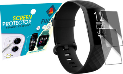 FINCH Screen Guard for FITBIT CHARGE 4 SMART WATCH(Pack of 2)