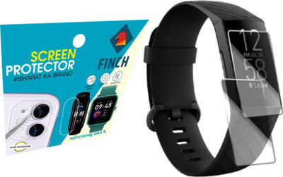 FINCH Screen Guard for FITBIT CHARGE 4 SMART WATCH(Pack of 2)