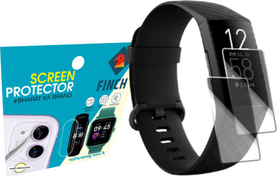 FINCH Screen Guard for FITBIT CHARGE 4 SMART WATCH(Pack of 2)