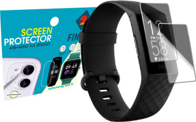 FINCH Screen Guard for FITBIT CHARGE 4 SMART WATCH(Pack of 2)