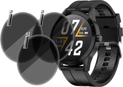 XAZE Screen Guard for FIRE BOLT TALK Smartwatch screen guard(Pack of 3)