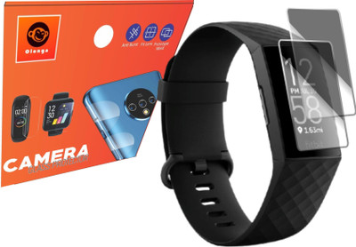 Olonga Screen Guard for FITBIT CHARGE 4 SMART WATCH(Pack of 2)