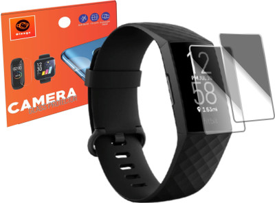 Olonga Screen Guard for FITBIT CHARGE 4 SMART WATCH(Pack of 2)