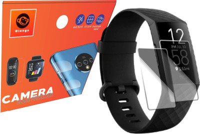 Olonga Screen Guard for FITBIT CHARGE 4 SMART WATCH(Pack of 2)