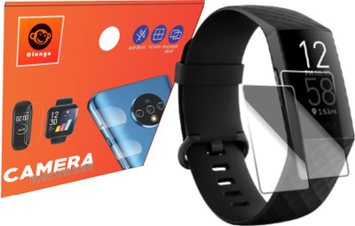 Olonga Screen Guard for FITBIT CHARGE 4 SMART WATCH(Pack of 2)