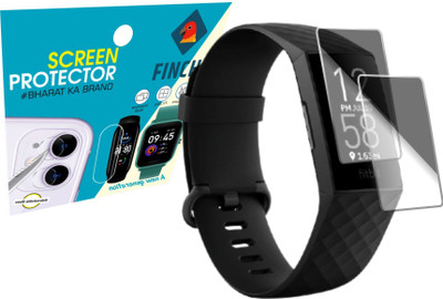 FINCH Screen Guard for FITBIT CHARGE 4 SMART WATCH(Pack of 2)
