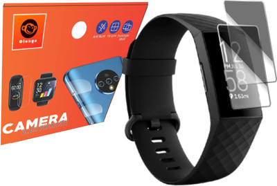 Olonga Screen Guard for FITBIT CHARGE 4 SMART WATCH(Pack of 2)