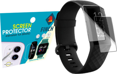 FINCH Screen Guard for FITBIT CHARGE 4 SMART WATCH(Pack of 2)