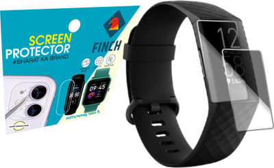 FINCH Screen Guard for FITBIT CHARGE 4 SMART WATCH(Pack of 2)