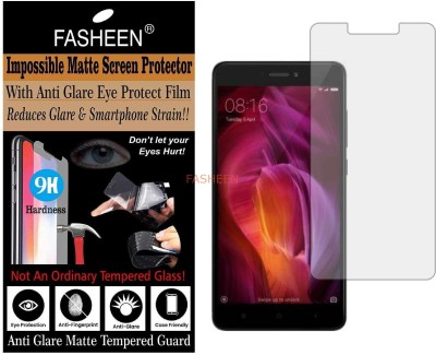 Fasheen Tempered Glass Guard for XIAOMI REDMI NOTE 4 SD625 (Matte Finish)(Pack of 1)