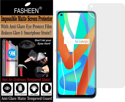Fasheen Tempered Glass Guard for REALME V13 5G (Matte Finish)(Pack of 1)