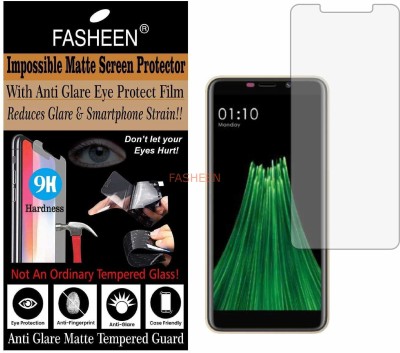 Fasheen Tempered Glass Guard for MOBISTAR C1 (Matte Finish)(Pack of 1)