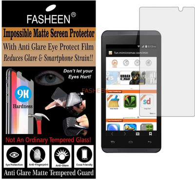 Fasheen Tempered Glass Guard for MICROMAX A107 (CANVAS FIRE 4) (Matte Finish)(Pack of 1)