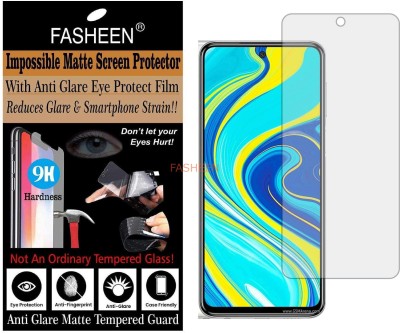 Fasheen Tempered Glass Guard for XIAOMI REDMI NOTE 9 PRO (Matte Finish)(Pack of 1)