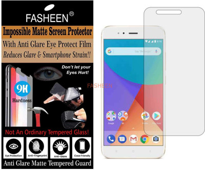 Fasheen Tempered Glass Guard for XIAOMI MI A1 (Matte Finish)(Pack of 1)