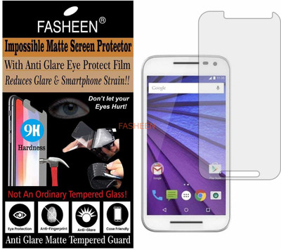 Fasheen Tempered Glass Guard for MOTOROLA MOTO G TURBO (Matte Finish)(Pack of 1)
