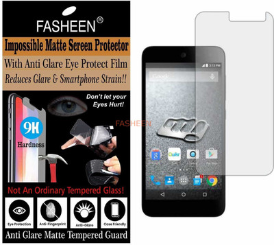 Fasheen Tempered Glass Guard for MICROMAX E455 (CANVAS NITRO 4G) (Matte Finish)(Pack of 1)