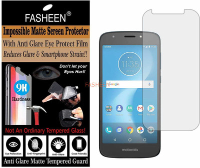 Fasheen Tempered Glass Guard for MOTOROLA MOTO E5 CRUISE (Matte Finish)(Pack of 1)
