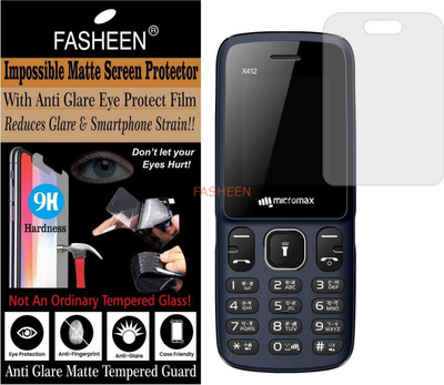Fasheen Tempered Glass Guard for MICROMAX X412 (Matte Finish)(Pack of 1)
