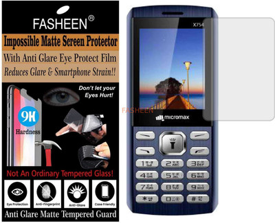 Fasheen Tempered Glass Guard for MICROMAX X754 (Matte Finish)(Pack of 1)