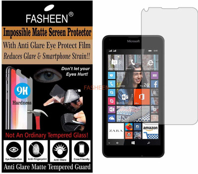 Fasheen Tempered Glass Guard for MICROSOFT LUMIA 640 (Matte Finish)(Pack of 1)