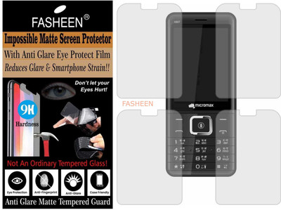 Fasheen Tempered Glass Guard for MICROMAX X807 (Matte Finish)(Pack of 1)