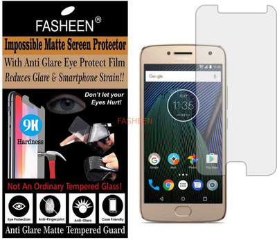 Fasheen Tempered Glass Guard for MOTOROLA MOTO G5 PLUS (Matte Finish)(Pack of 1)