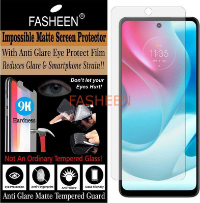 Fasheen Tempered Glass Guard for MOTOROLA MOTO G60S (Matte Finish)(Pack of 1)